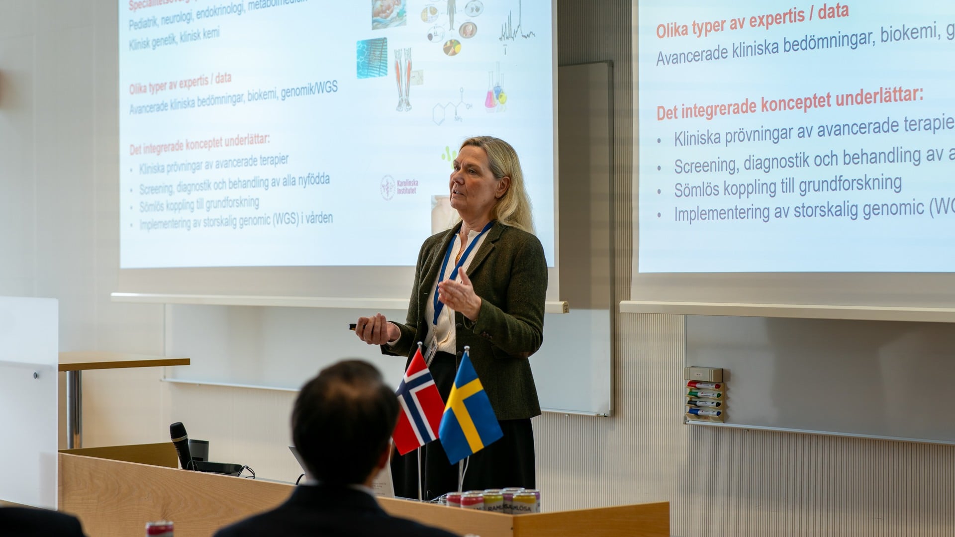 Anna Wedell, Director of Karolinska Precision Medicine Center, Professor of Medical Genetics.