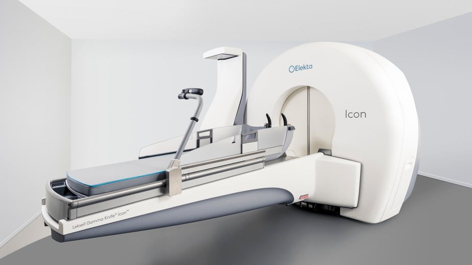 Image of the gamma knife machine, Icon.